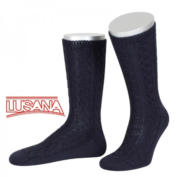 Herren Trachten Shopper Socken Lusana marine